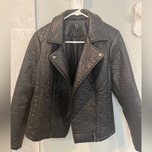 G by Guliana faux leather jacket